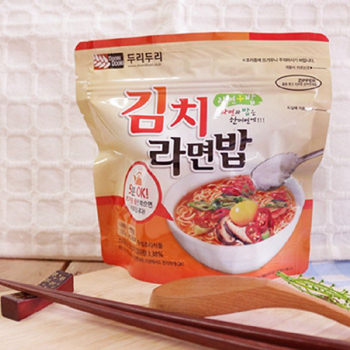【DOORI DOORI】泡飯+泡麵~韓式泡菜口味