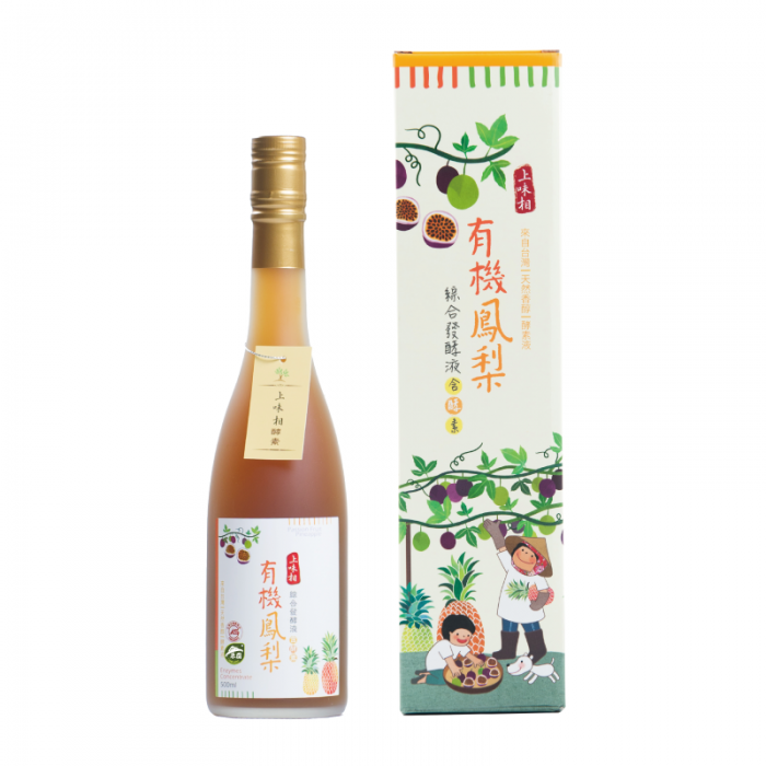 上味相有機鳳梨發酵液含酵素500ML