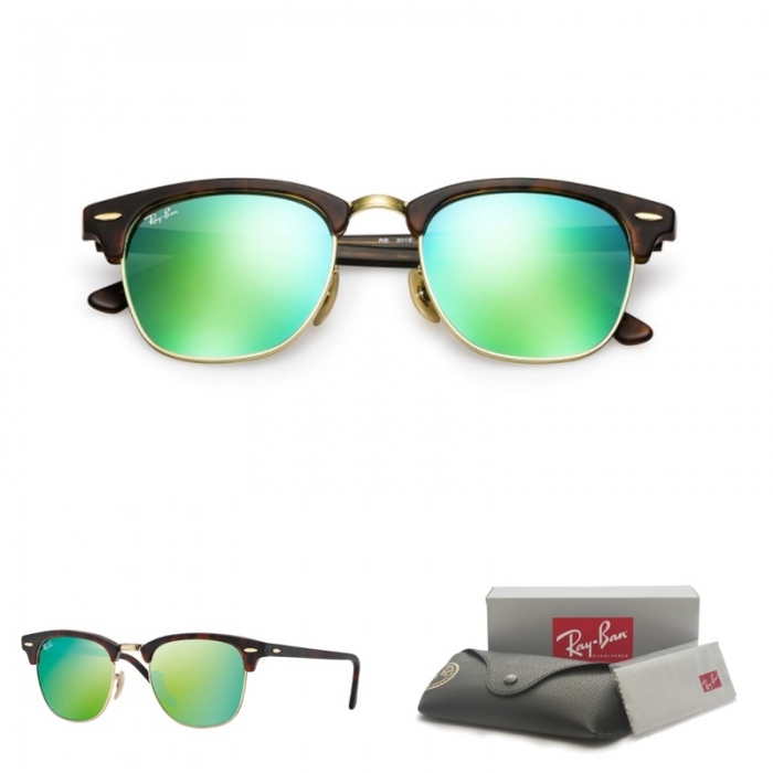 【Ray Ban雷朋太陽眼鏡】★永恆經典 CLUBMASTER ★#RB3016/1145/19