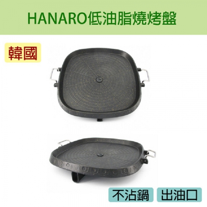 韓國HANARO韓式無煙不沾烤盤