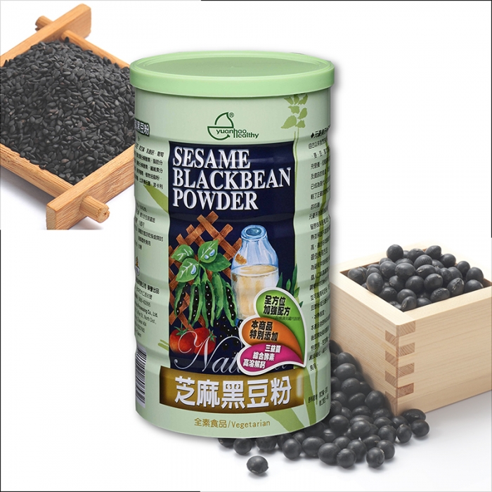元豪食品-芝麻黑豆粉-3罐入