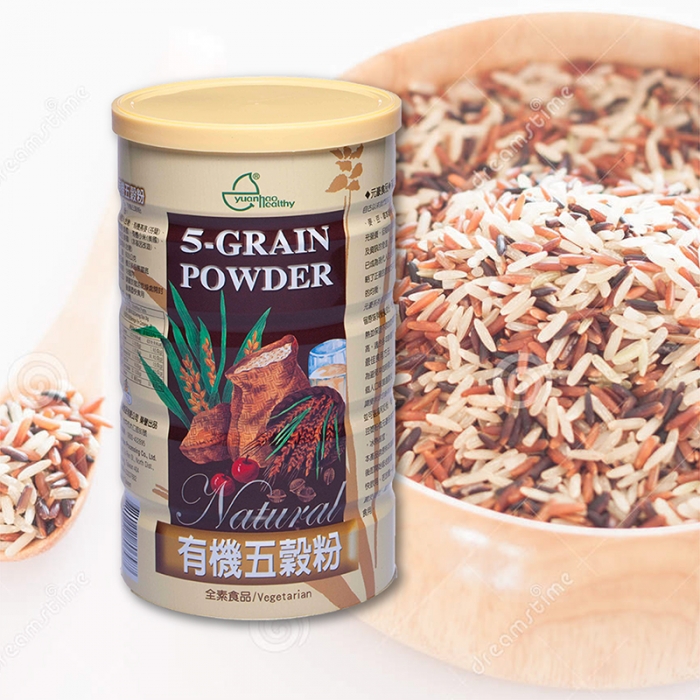 元豪食品-有機五穀粉-3罐入