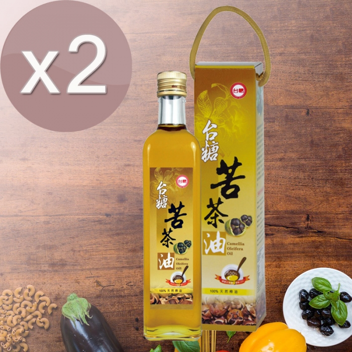 台糖苦茶油 (500ml)2瓶入